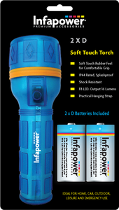Infapower 2D LED Soft Touch Torch-F021