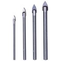 Amtech 4 Piece glass and mirror drill bit set F0970