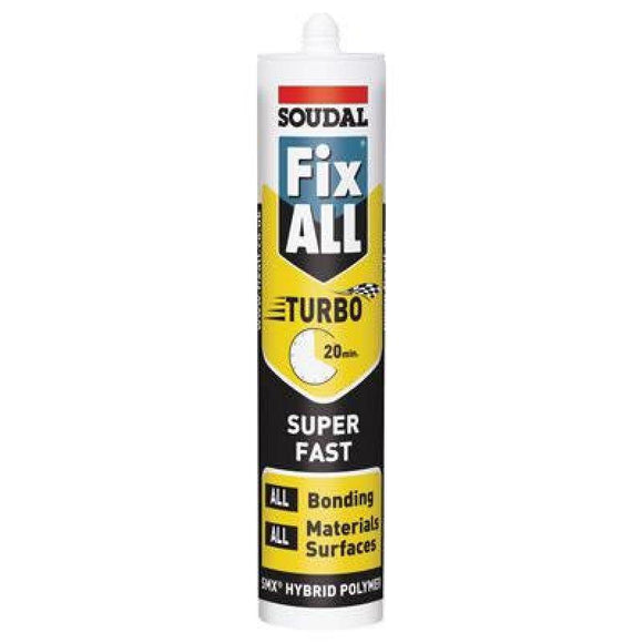 Soudal 290ml Fix All Turbo White UK-122236