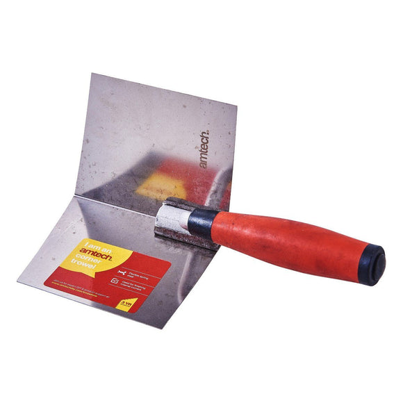 Amtech Internal Corner Trowel - Soft Grip-G1665