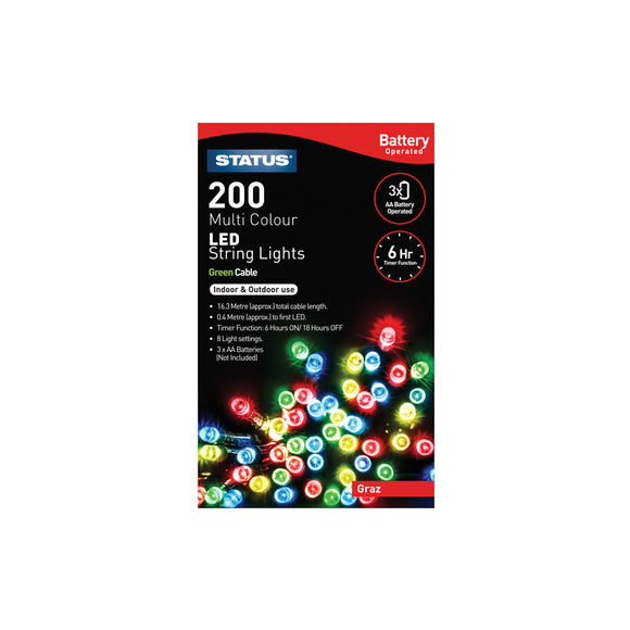 Graz 200 LED M Colour I/O BP TMR Light - GRAZ200BTMC6