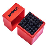 Amtech 36pc number and letter punch set-H0500