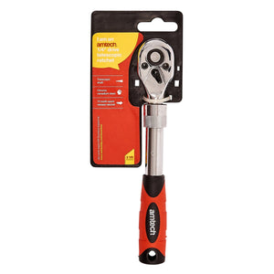 Am-tech 1/4 Telescopic Heavy Duty Ratchet Handle - I3440