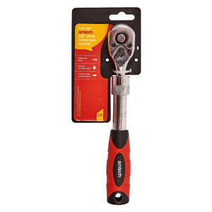 Am-tech 3/8" Telescopic Haevy Duty Ratchet Handle-I3450