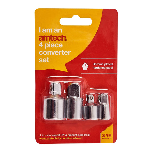 Amtech 4pc converter set-I5500