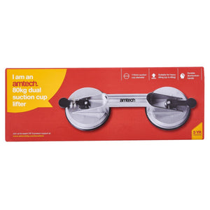Amtech 80 kg Dual cup suction lifter-J1890