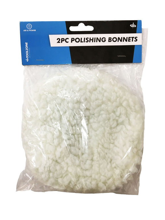 Toolzone 2pc Polishing Bonnets - AB008
