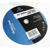 Toolzone 12" Metal Cutting Disc Flat  AB034