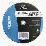 Toolzone 12" Metal Cutting Disc Flat  AB034