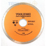 Toolzone 4 1/2" Continuous Rim Diamond Disc - AB039