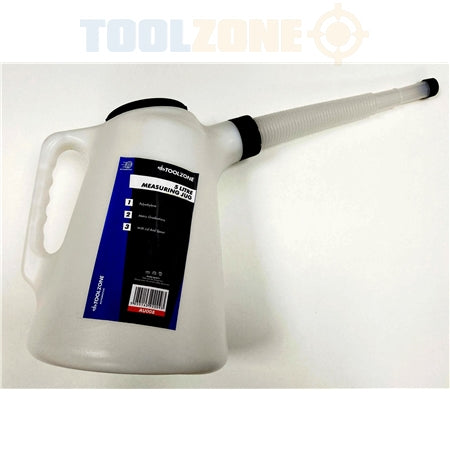 Toolzone 5 Litre Measuring JUG C/W LID & Spout - AU008