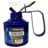 Toolzone 3/4 Pint Oil Can With Flexible Spout  AU195