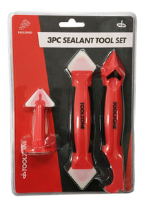 Toolzone 3pc Sealant Tool Set - BL018