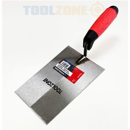Toolzone Soft Grip Bucket Trowel 180mm - BL047