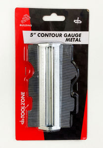 Toolzone 5 Contour Gauge Metal - DC078