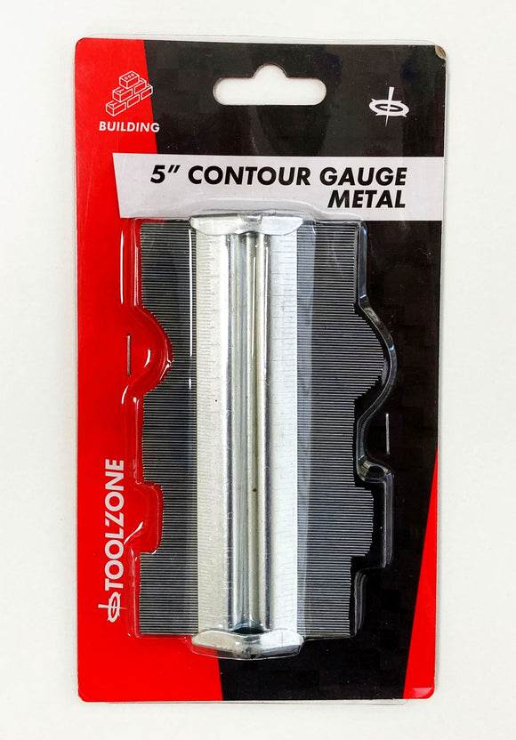 Toolzone 5 Contour Gauge Metal - DC078