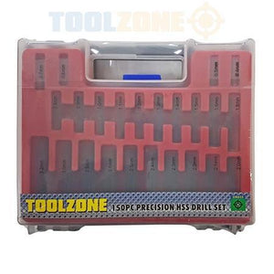 Toolzone 150pc Precision Hss 4241 Drills-DR035