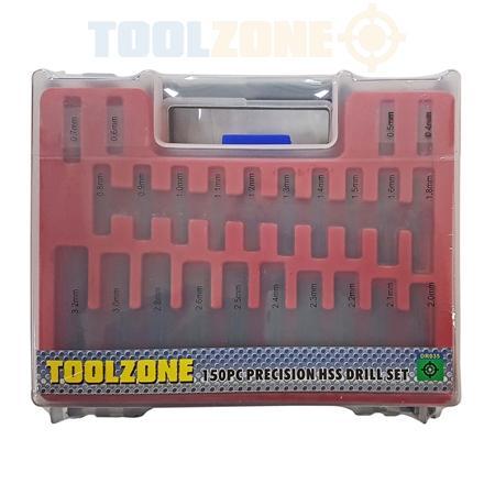 Toolzone 150pc Precision Hss 4241 Drills-DR035