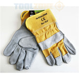 Toolzone Prem.Leather Work Gloves 10.5'' Ce-GL035