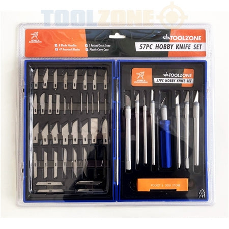 Toolzone 51Pc Precision Hobby Knife Set - HB245