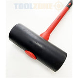 Toolzone 6KG Rubber Paving Maul Fibre Handle-HM005