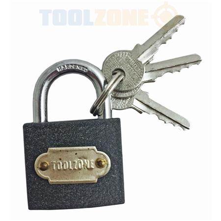 Toolzone 32mm Cast Iron Padlock - LK027