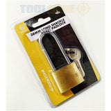 Toolzone 38Mm Brass Long Shank Padlock LK040