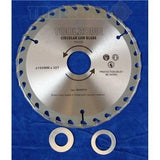 Toolzone 3pc 160mm TCT Circular Saw Blades-PA020