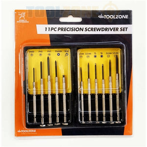 Toolzone 11Pc Precision Screwdrivers  SD211