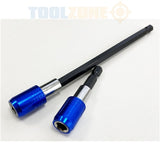 Toolzone 2Pc Quick Fit Bit Adaptor Set  SD306