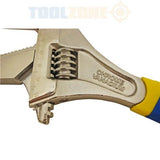 Toolzone 10" 2 in 1 Wide Jaw Adj Pipe Wrench-SP132