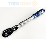 Toolzone 1/2" Dr Ext. Flexi Ratchet Softgrip SS224
