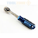 Toolzone 3/8" Dr.90 T. 3 Colour Ratchet Handle  SS231