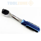 Toolzone 1/2" Dr.90 T. 3 Colour Ratchet Handle  SS232