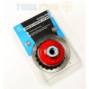 Toolzone M14 Professional Knot Cup Brush - WB004