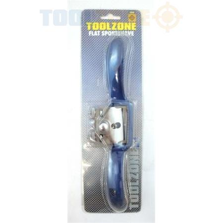 Toolzone Flat Face Spokeshave-WW075