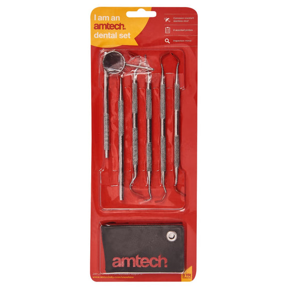 Amtech 6pc dental set-R0350