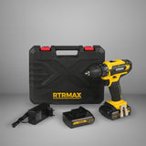 RTRMAX Cordless Drill LI-Ion 14.4V/1.5 Ah 2 Batteries - RTM345