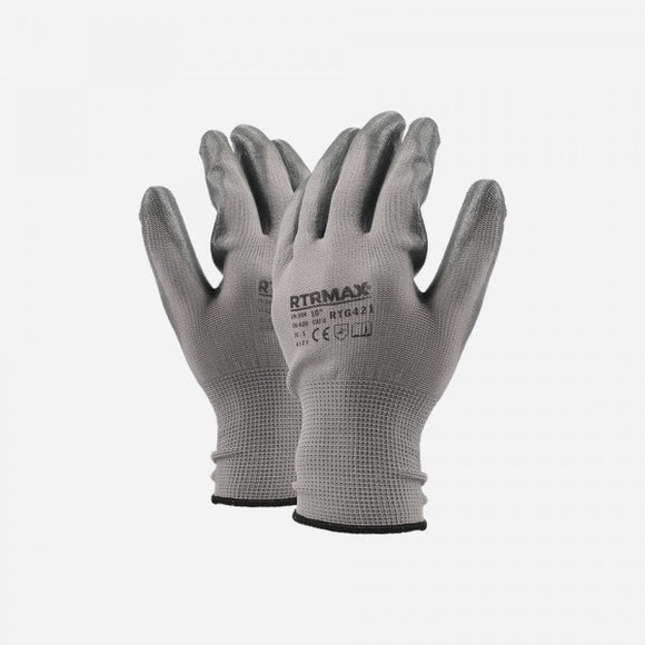 RTRMAX Nitrile Coated Polyester Knittted Gloves - RH19824