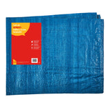 12' x 8' FT (3.65 x 2.4M) 120 Gsm UV Tarpaulin - Blue- S4820