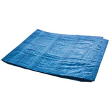 12' x 8' FT (3.65 x 2.4M) 120 Gsm UV Tarpaulin - Blue- S4820