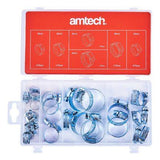Amtech 26Pc Assorted Hose Clamp Set-S6290