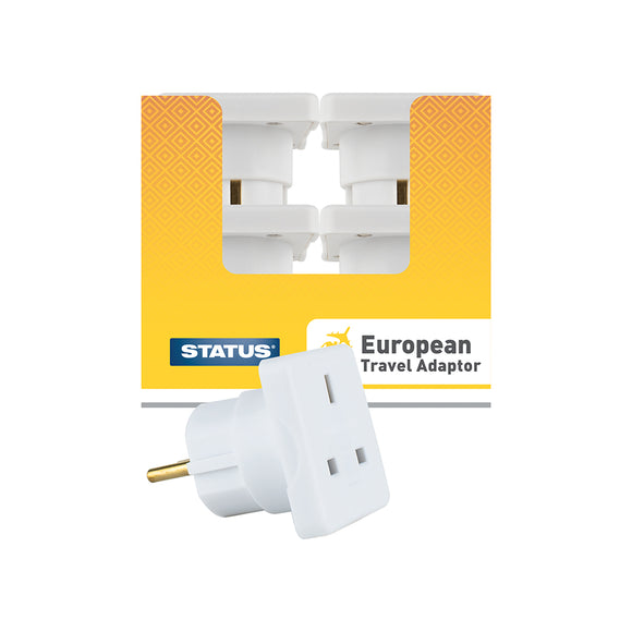 Status European Travel Adaptor CDU*16-SEUROAD16