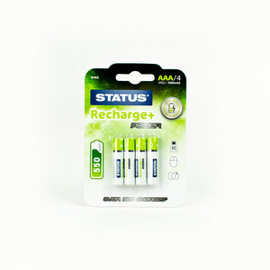 Status AAA550 Rechargeable Batteries 4 pk-SRNIMHAAA5504PK