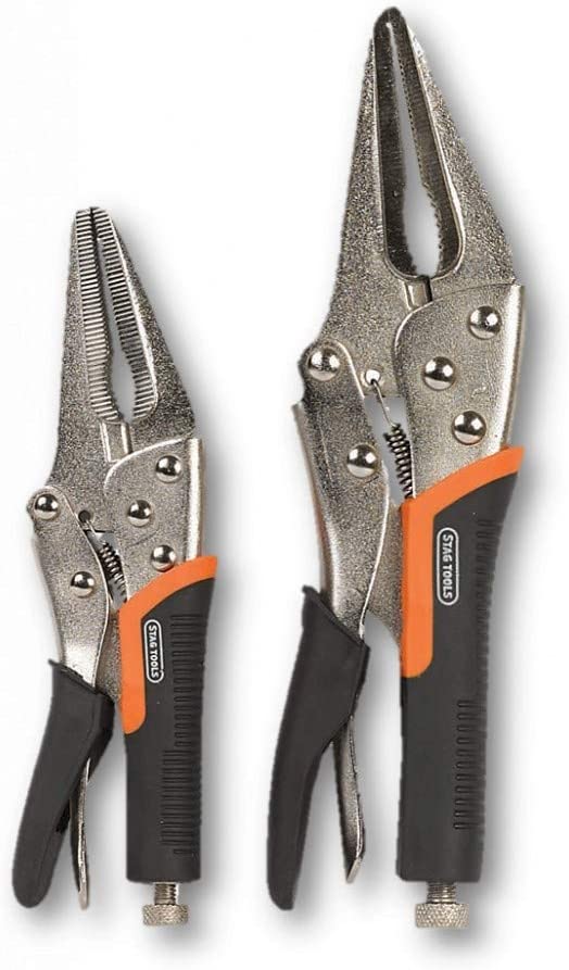 LONG NOSE LOCKING PLIERS-STA160