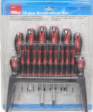 Hilka 18 pc Screwdriver Set - 32700018