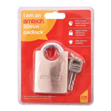 Amtech 50Mm Steel Padlock-T1620