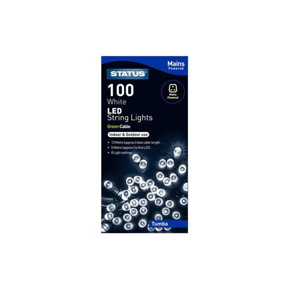 Tumba 100 LED White I/O MP 8 F Light - TUMBA100MW6