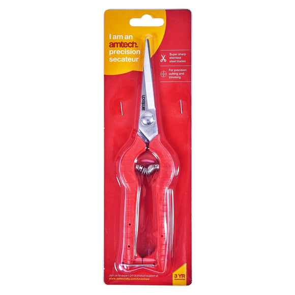 Amtech Precision Secateur Stainless Steel - U0285