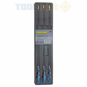 T/Zone 3pc Flex Screwdriver & Bits Set-SD094